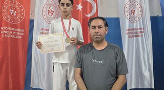 Elazığlı Karateci Arıkan, Türkiye Şampiyonu Oldu