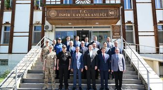 Erzurum Valisi Baruş, İspir'de İncelemelerde Bulundu
