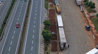 Trabzon'da Fındık Hasadı Sonrası Sahil Yolu Harman Yeri Oldu
