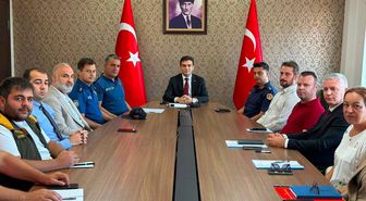 İpsala'da kurum amirleri toplantısı