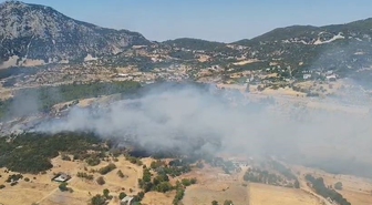 Kaş'ta Orman Yangınına Koordineli Müdahale