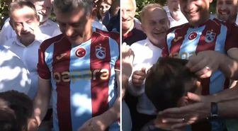 Trabzonsporlu çocuktan Özgür Özel'i kahkahaya boğan espri