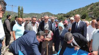 Amasya Ümük Köyü'nde Basınçlı Sulama Tesisi Hizmete Açıldı