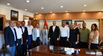 Vezirköprü'de Ağca'dan Kurum Ziyareti