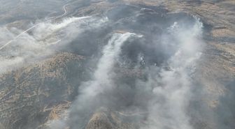 Korgun'da Ot Yangını Kontrol Altına Alındı