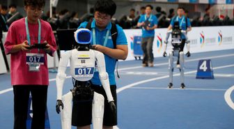 Dünyanın İlk İnsansı Robot Oyunları Pekin'de Başladı