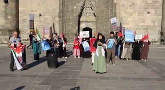 Erzurum'da 145. Hafta Gazze Protestosu