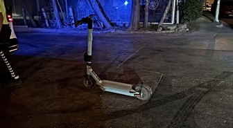 Alkollü skuter sürücüsüne 25 bin TL ceza