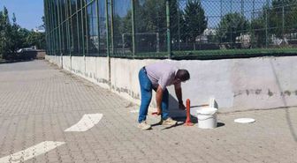 Adıyaman Fatih Anadolu Lisesi'nde Yaz Tatilinde Özverili Bakım Çalışması