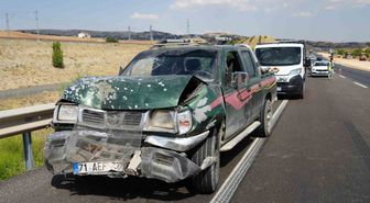 Kırıkkale'de Trafik Kazası: 5 Yaralı