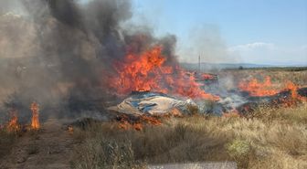 Beyşehir'de iki yangın söndürüldü