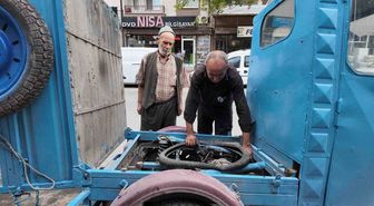 Konya'da Üç Tekerlekli Motosikletler Ustaların Eliyle Yaşıyor