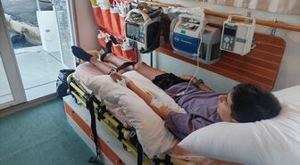 Leros'ta Rahatsızlanan Türk Çocuk Deniz Ambulansıyla Bodrum'a Getirildi