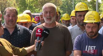 Maden işçilerinin Bakanlık önündeki eylemi 14. gününde: 'Başlarım itibarına, hakkımı versin'