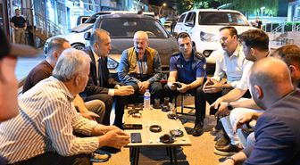 Emniyet Müdürü Sazak Uludere'de Çay Eşliğinde Vatandaşlarla Buluştu