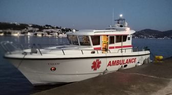 İleryoz'dan Bodrum'a Deniz Ambulansıyla Kurtarma