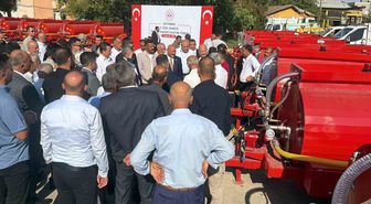 Adıyaman'da 20 Yangın Tankeri Köy Muhtarlarına Teslim Edildi