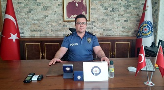 Güdül'de yeni görev başlayan amirlere kabul