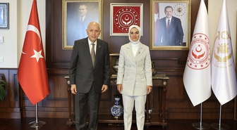 Bakan Göktaş, Yenimahalle Belediye Başkanı Yaşar'ı kabil etti
