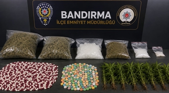 Bandırma'da Dev Uyuşturucu Operasyonu