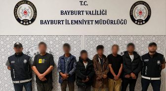 Bayburt'ta Göçmen Kaçakçılığı Operasyonu: 6 Düzensiz Göçmen Yakalandı