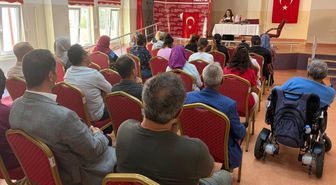 Bayburt'ta Engelsiz Yaşam Merkezi'nde Sağlıklı Yaşam Eğitimi