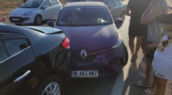 Bursa'da 5 Araçlı Zincirleme Kaza: 1 Yaralı
