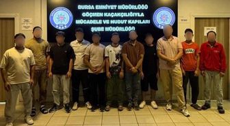Bursa'da Kaçak Göçmen Operasyonu: 11 Yakalandı