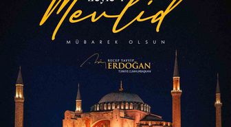 Erdoğan'dan Mevlid Kandili Mesajı