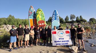 Nemrut Krater Gölü'nde SUP ve Kano Keyfi