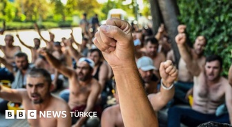 Madencilik işçilerinden Ankara'da 15 gündür süren alacak eylemi