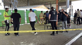 Otogarda Boya Yangını: 2 İşçi Yaralandı
