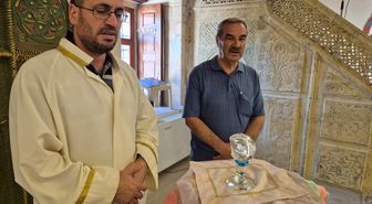 Keban'da Mevlid Kandili'nde Sakal-ı Şerif ziyarete açıldı