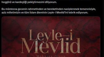 Emine Erdoğan'dan Mevlit Kandili Mesajı