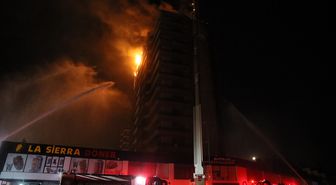 Diyarbakır'da plazada yangın: 5 yaralı