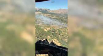 İzmir Kiraz'da Yangın Kontrol Altına Alındı