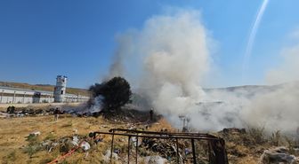 Kayseri Organize Sanayi'de Fabrika Yangını