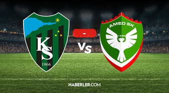 Kocaelispor Amedspor maçı kaç kaç? MAÇ SONUCU! Kocaelispor Amedspor golleri kim attı, canlı maç anlatımı!
