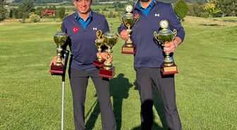 Türk golfçülerden Çekya'da çifte zafer