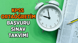 2026 KPSS Ortaöğretim Başvuru Tarihleri Açıklandı