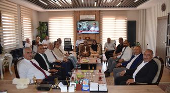 Ahlatcı Dodurga'da ziyaretlerde bulundu