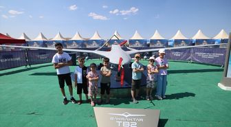 Bayraktar TB2 Siirt'te TEKNOFEST'te sergileniyor