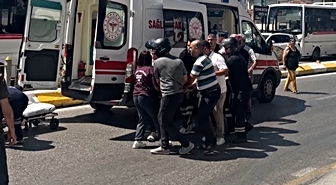 Edirne'de Minibüs-Motosiklet Çarpıştı: 1 Yaralı