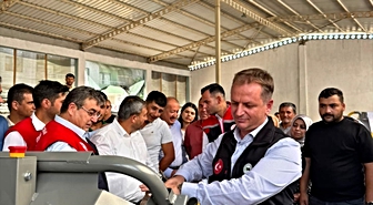 Gülnar'da 36 üreticiye su tankı hibe edildi