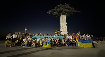 İzmir'de Ukrayna Bağımsızlık Günü coşkusu