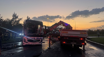 Kayseri'de Otobüs-Tanker Kazası: 35 Yaralı