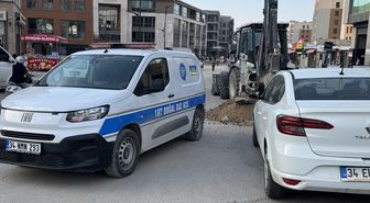 Malatya'da Doğal Gaz Borusu Patladı, Onarım Başladı