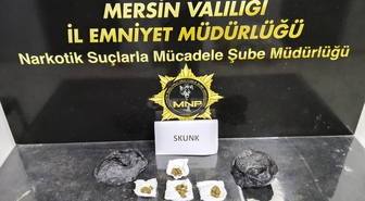 Mersin'de uyuşturucu operasyonu: 2 tutuklama