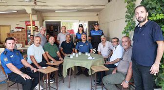 Mersin Emniyet Müdürü Esnaf ve Vatandaşlarla Buluştu