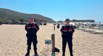 Patara'da Caretta Caretta Yuvaları Jandarma Denetiminde
